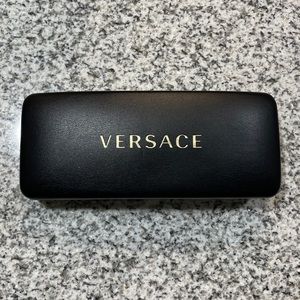 Authentic Versace Hard Eyeglasses Case